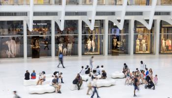 Oculus World Trade Shopping Centre, New York (Sarah Yenesel/EPA-EFE/Shutterstock)