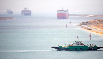 Suez Canal (Birdiegal/Shutterstock)