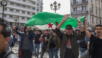 Protestors in Algiers, 2019 (Daria Taneren/ Shutterstock)

