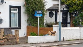 House for sale in outer London (Maureen McLean/Shutterstock)