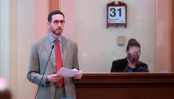 California Senator Scott Wiener (Hector Amezcua/TNS via ZUMA Press Wire/Shutterstock)