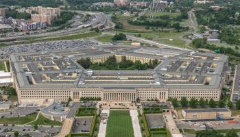 An aerial view of the Pentagon (Shutterstock)