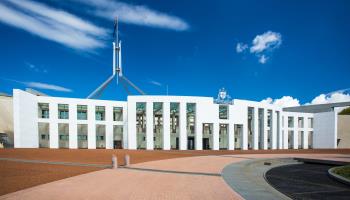 The federal parliament building in Canberra (Chris Putnam/imageBROKER/Shutterstock)