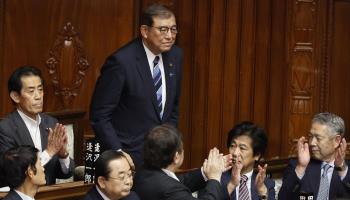 Ruling Liberal Democratic Party leader and Prime Minister Shigeru Ishiba (Franck Robichon/EPA-EFE/Shutterstock)