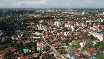 A view of the Lao capital Vientiane (Xinhua/Shutterstock)

