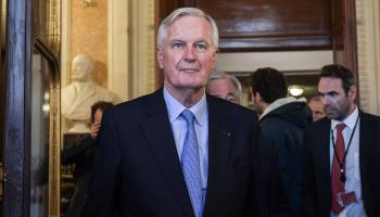 French Prime Minister Michel Barnier (Isa Harsin/SIPA/Shutterstock)