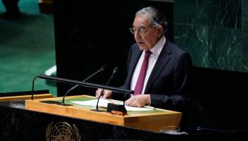 Munir Akram, Pakistan’s permanent representative to the UN (John Lamparski/NurPhoto/Shutterstock)

