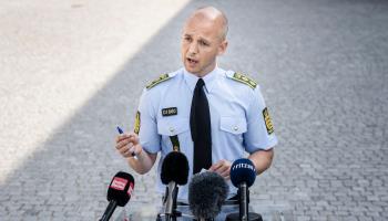 Denmark's National Unit for Special Crime (NSK) Police Director Lasse Boje (EPA-EFE/Shutterstock)