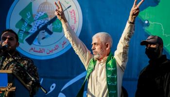 Hamas leader Yahya Sinwar (Anas Mohammed/Shutterstock)