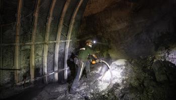 Coal miner at work, Czech Republic (Martin Divisek/EPA-EFE/Shutterstock)