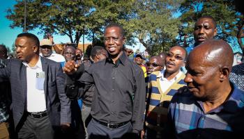 Former Zambian President Edgar Lungu (Alberto Reyes/Shutterstock)
