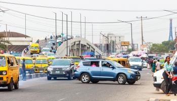 Traffic in Lagos, Nigeria