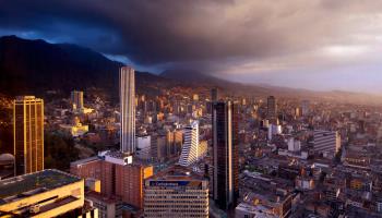 High rise office buildings of downtown Bogota (John Coletti/Getty Images)