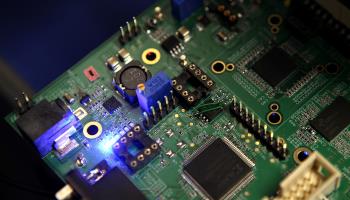 Semiconductors on a circuit board (Justin Sullivan/Getty Images)