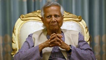 Chief Adviser Muhammad Yunus (Indranil Mukherjee/AFP/Getty Images)