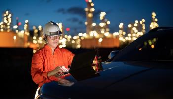 Petrochemical engineer at work (Witthaya Prasongsin/Moment RF/Getty Images)