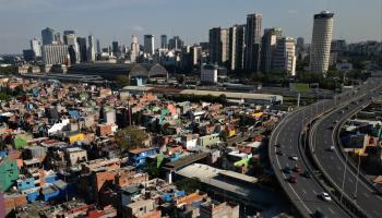 The Villa 31 shantytown in Buenos Aires (Luis Robayo/AFP/Getty Images)