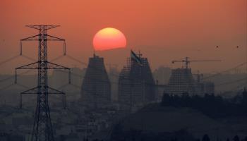 Electricity power lines, West Tehran, Iran (Germán Vogel/Moment RF/Getty Images)