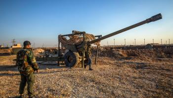 Fighter with the Syrian Democratic Forces (Delil Souleiman/AFP via Getty Images)