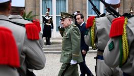 Algerian military Chief of Staff Said Chengriha (Christophe Archambault/POOL/AFP/Getty Images)