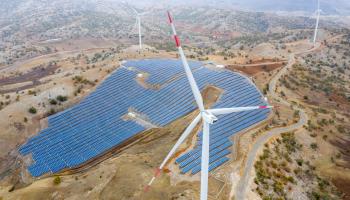 Wind and solar power plant, Kayseri, Turkey (Temizyurek/E+/Getty Images)