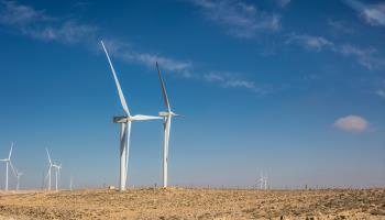 Wind turbine in Jordan (Adél Békefi/Moment RF/Getty Images)