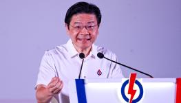 Prime Minister Lawrence Wong (Roslan Rahman/AFP/Getty Images)