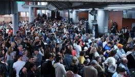 Atocha railway station in Madrid following the nationwide power outage of April 28 (Thomas Coex/AFP/Getty Images)          
