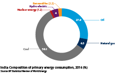 Exploring the composition of primary energy consumption