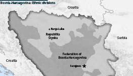 Bosnia's two entities set up at Dayton in 1995 perpetuate ethnic divide
