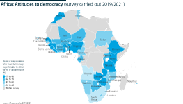 Large majorities of those surveyed by Afrobarometer across the continent, prefer democracy to other forms of government