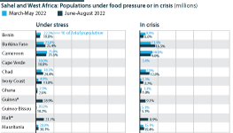 West Africans under food pressure in 2022: March-May and June-August