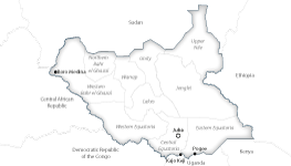 Locations of border incursions by Ugandan forces in South Sudan, 2024