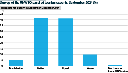 Survey of a panel of tourism experts, September 2024